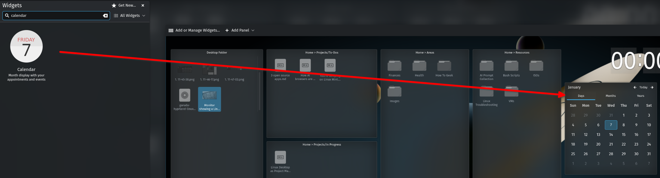 I built a project management dashboard with Linux KDE Plasma widgets (no apps needed) - How-To Geek